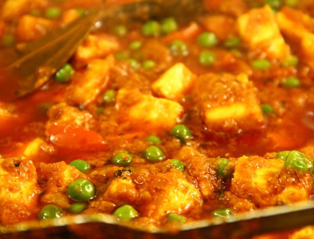 mutter paneer masala